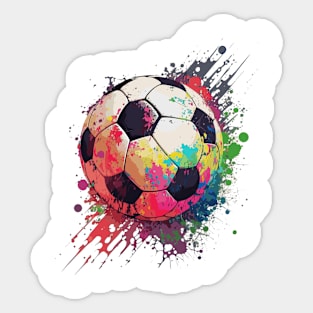 Soccer Ball Football Design Sticker